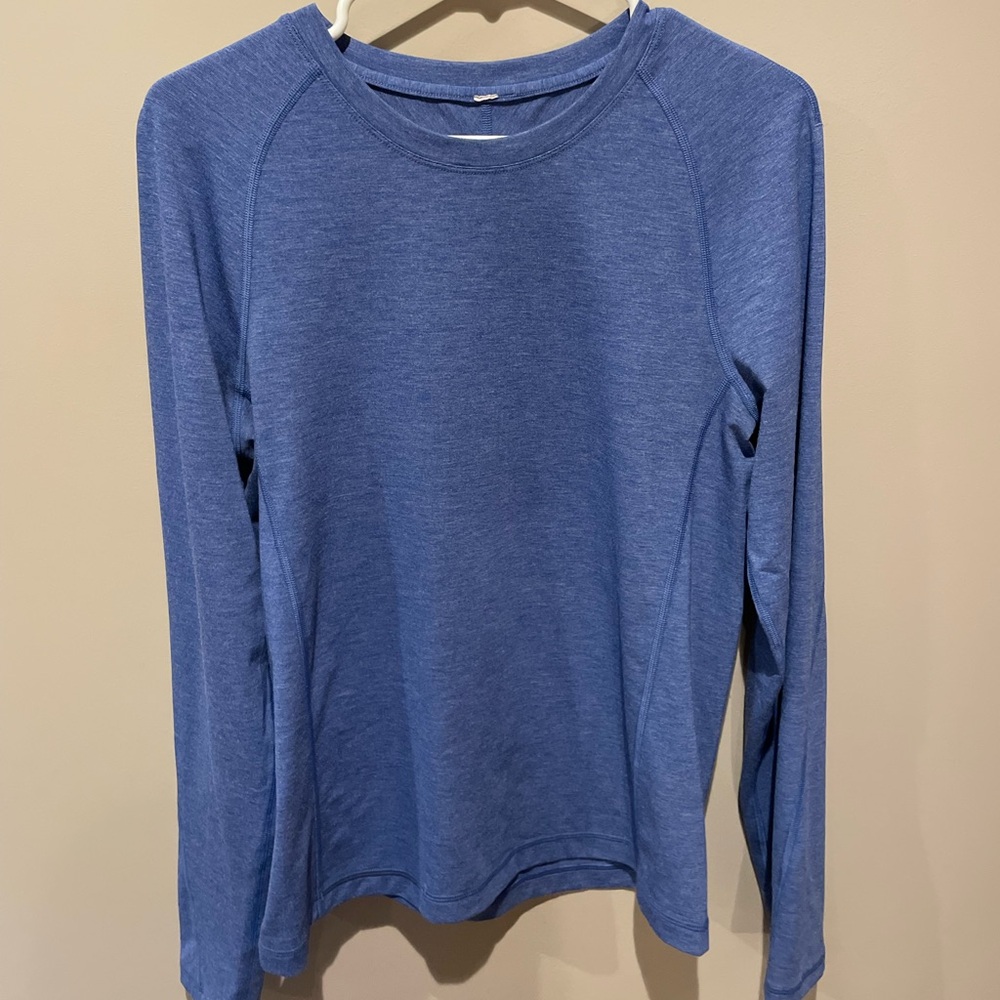Lululemon Blue Long Sleeve Top